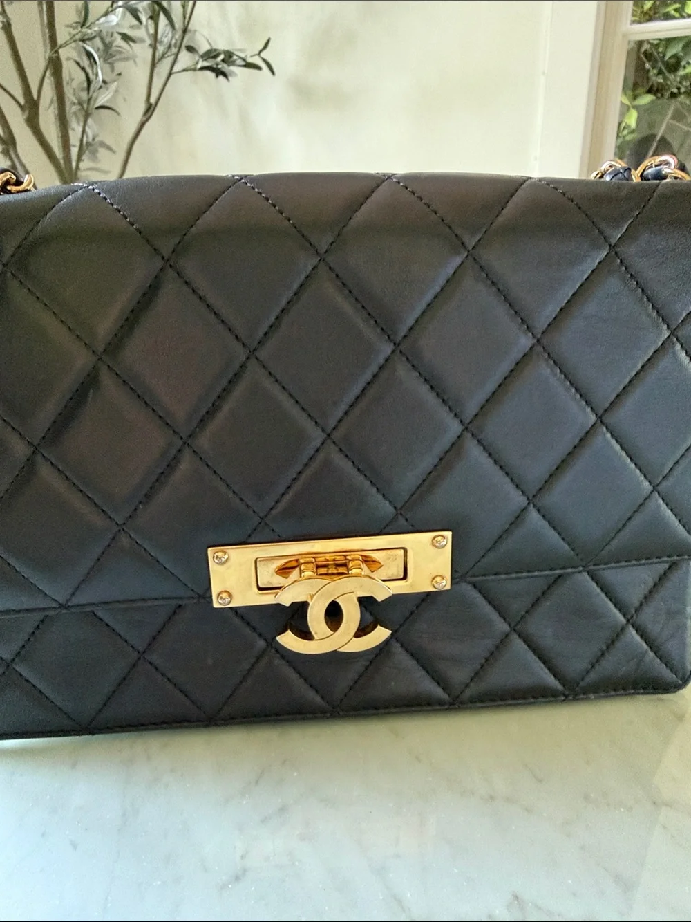CHANEL black bag